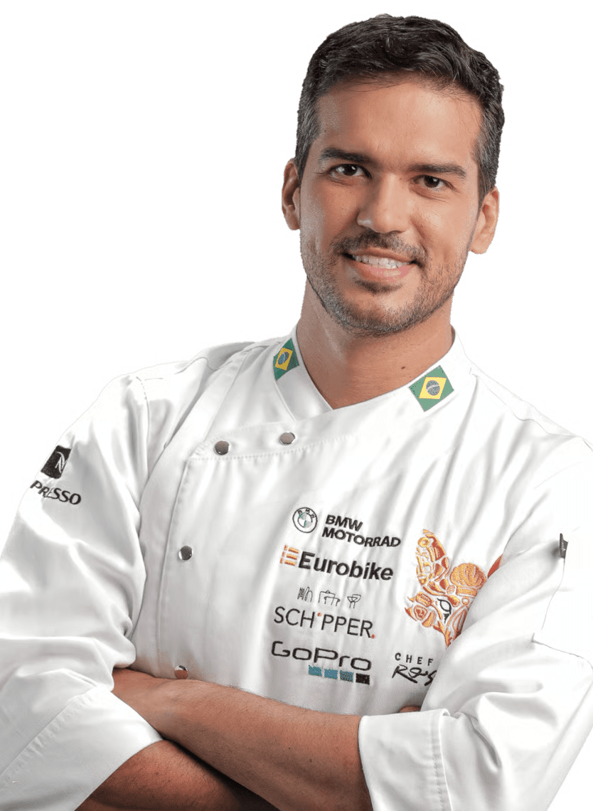Chef Vinícius Rossignoli na doma